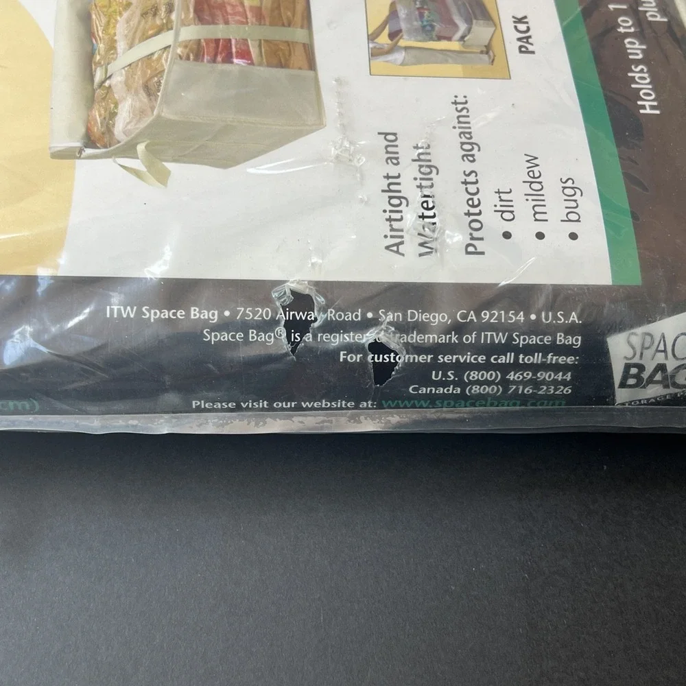 Space Saver Tote Bag Vacuum Seal Under Bed Storage 25.5